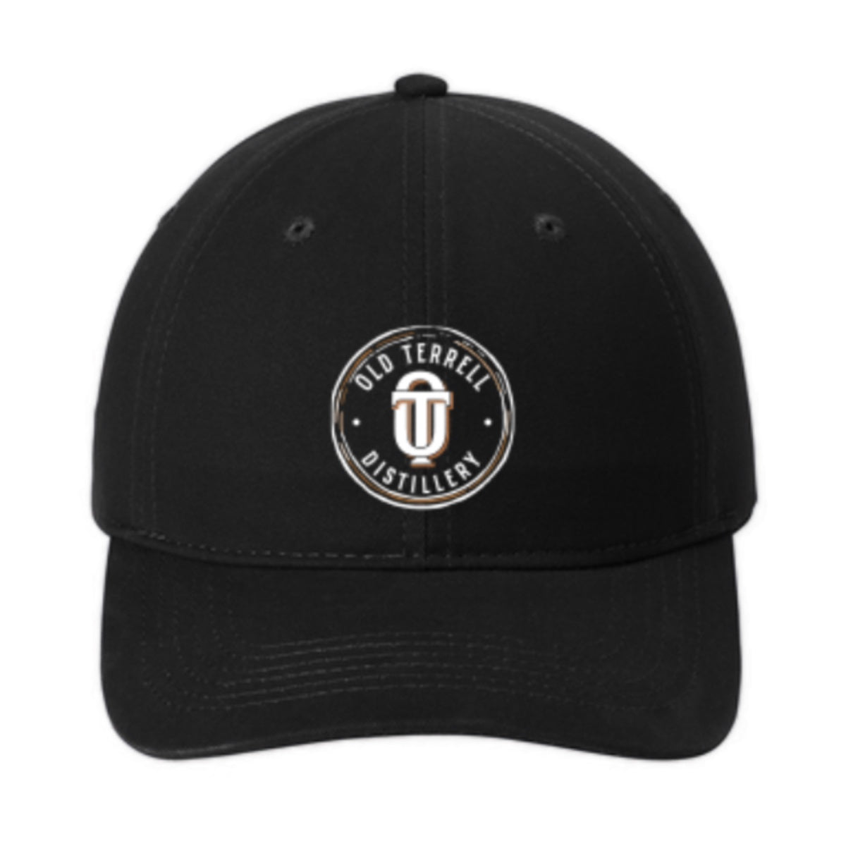 Old Terrell Classic Embroidered Cap - Black