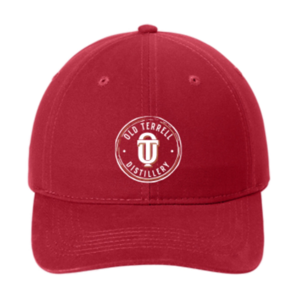 Old Terrell Classic Embroidered Cap - Red